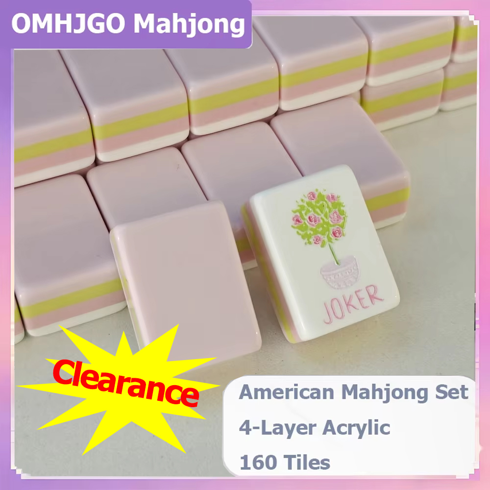 Board Game Mahjong - 인기 있는 4단 아크릴 아메리칸 마작
