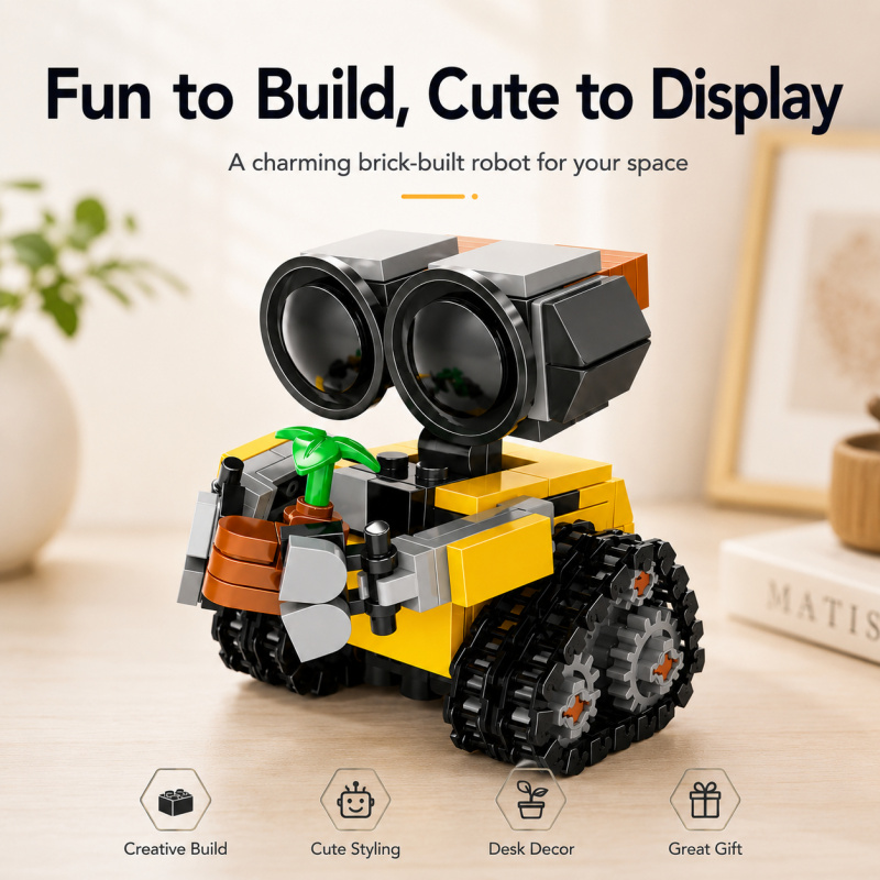 Lego Set Technic - 미니 로봇 빌딩 블록 세트, 식물