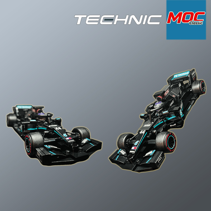 Lego Set Technic - 특별 맞춤형 MOC 8-스터드 챔피언 레이싱카