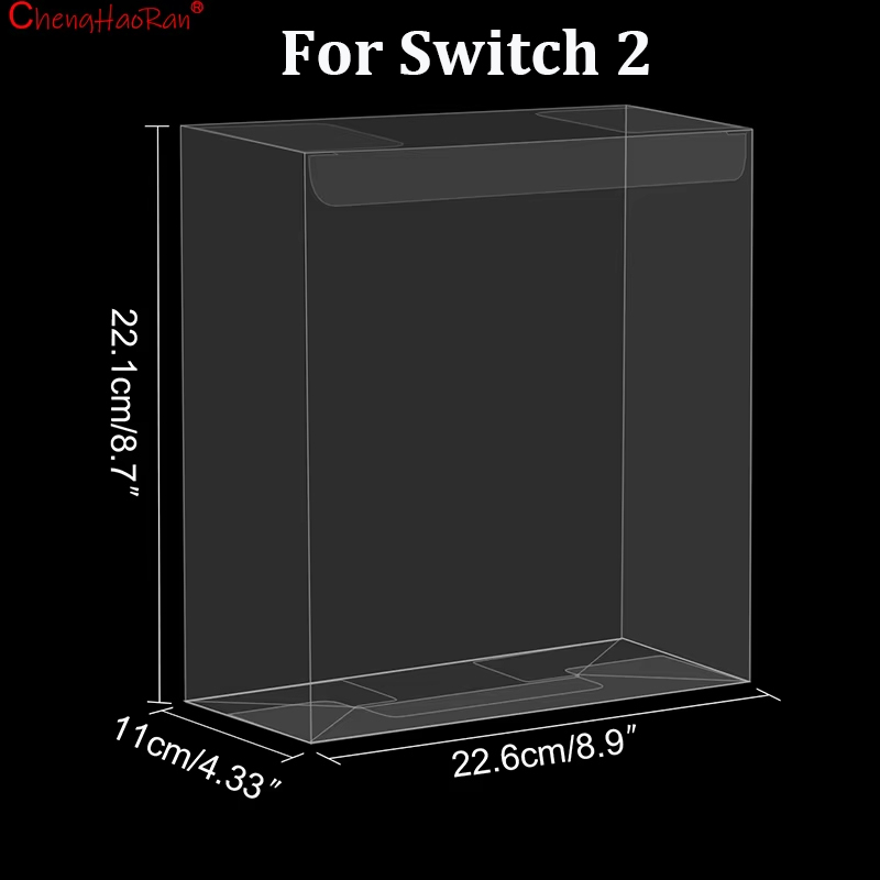 Game Storage Box - 1/2PCS 스위치 2//NS2용 투명 박스 보호대