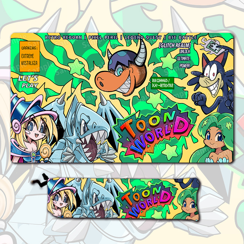 Board Game Gi - 유기오! 600x350mm 툰 다크 매지션 걸