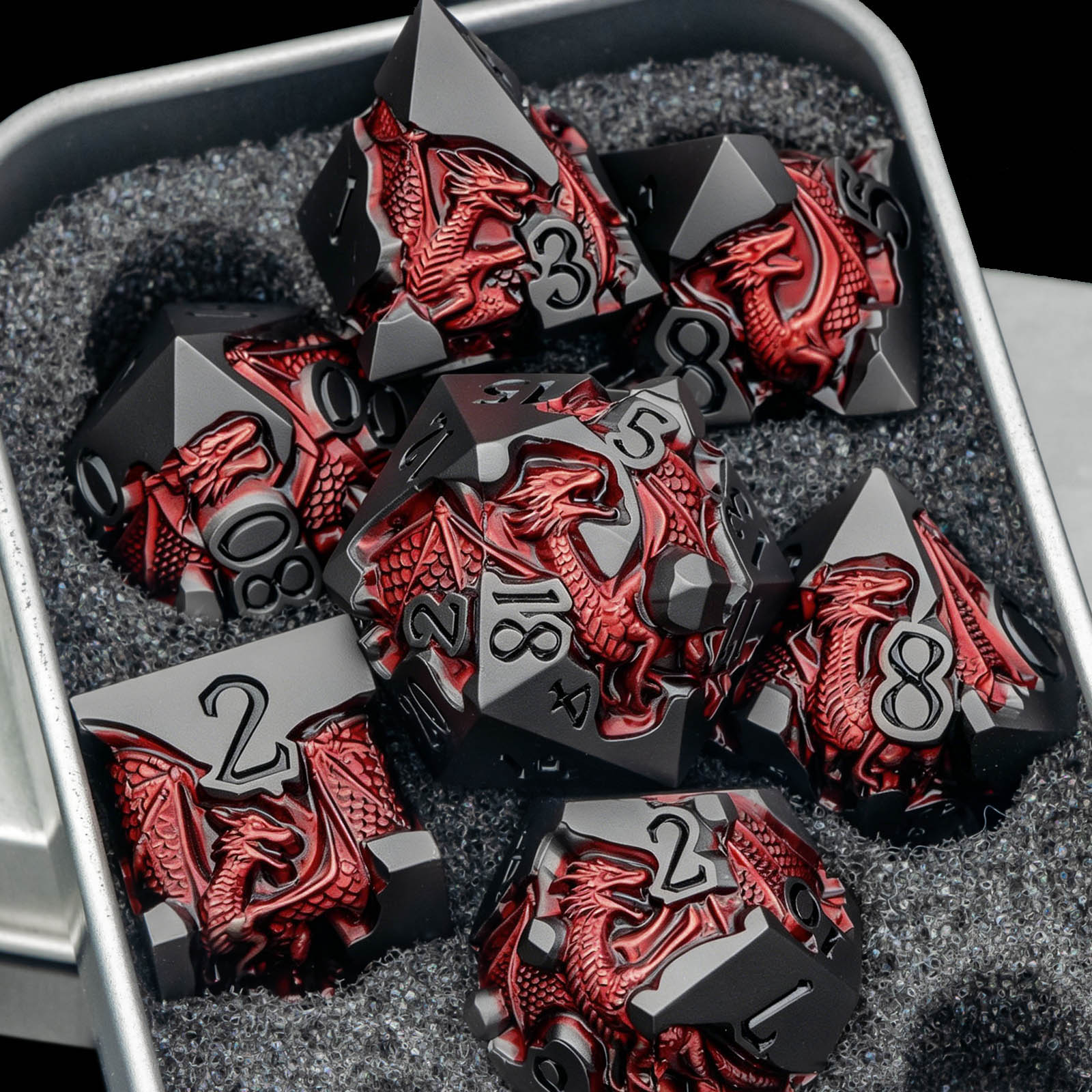 Board Game Dungeons And Dragons - 드래곤 다이스 세트 DND 롤플레잉 게임용,
