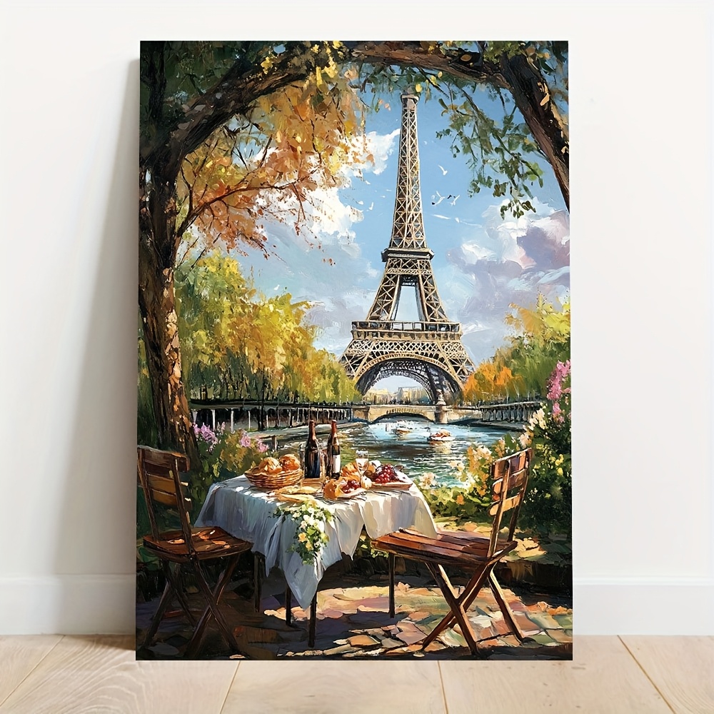 Jigsaw Puzzle Adult - 500/1000/1200/2000PCS 성인용 퍼즐 파리 에펠탑에서의 피크닉,
