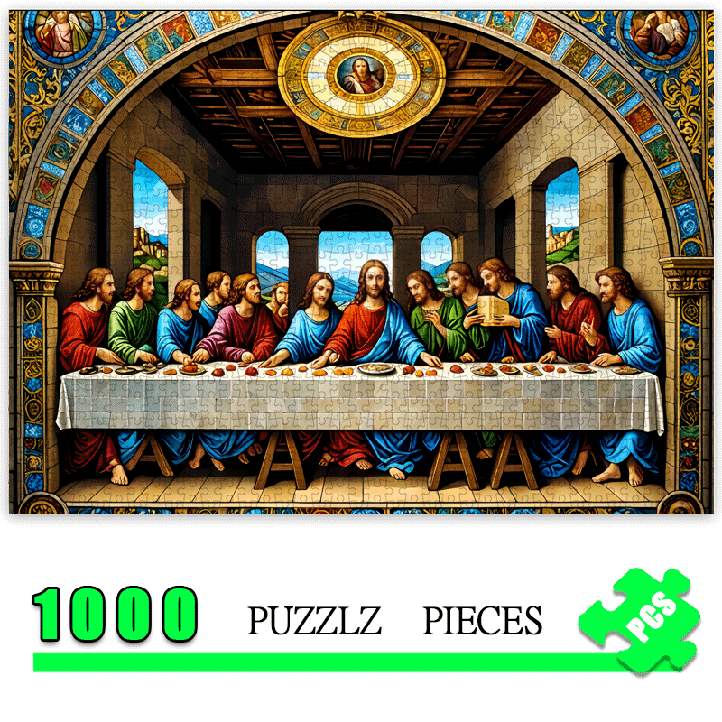 Jigsaw Puzzle Adult - 레오나르도 다 빈치의 최후의 만찬 1000피스