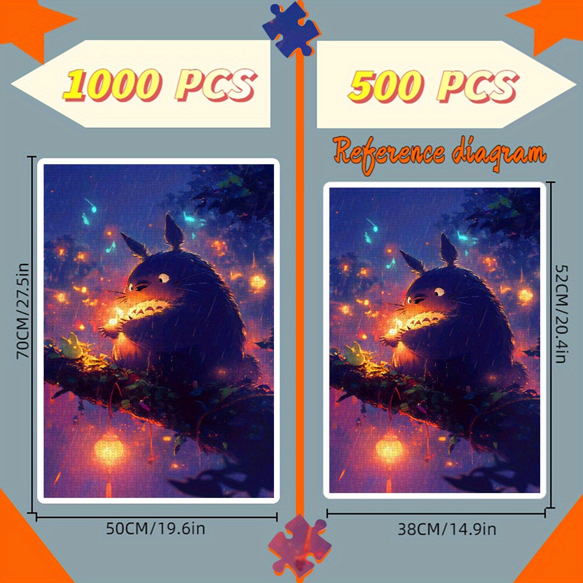 500개 또는 1000개 초고난이도 일본 애니메이션 토 - Jigsaw Puzzle Adult 리뷰 및 가격