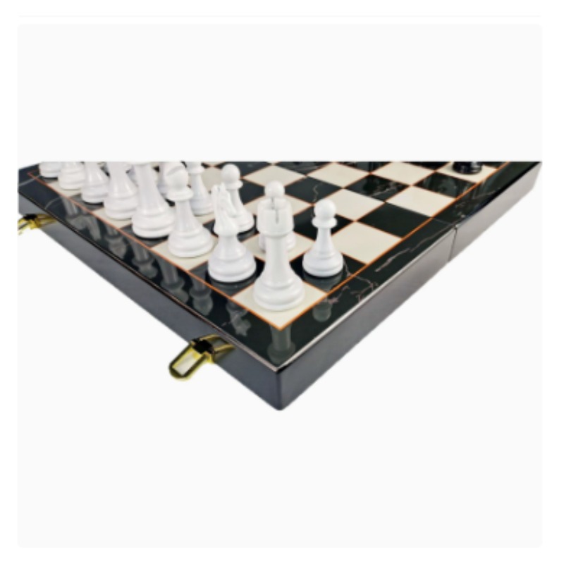고급 원목 대리석 무늬 체스 세트 교육용 가족 보드게임 - Game Storage Box 리뷰 및 가격