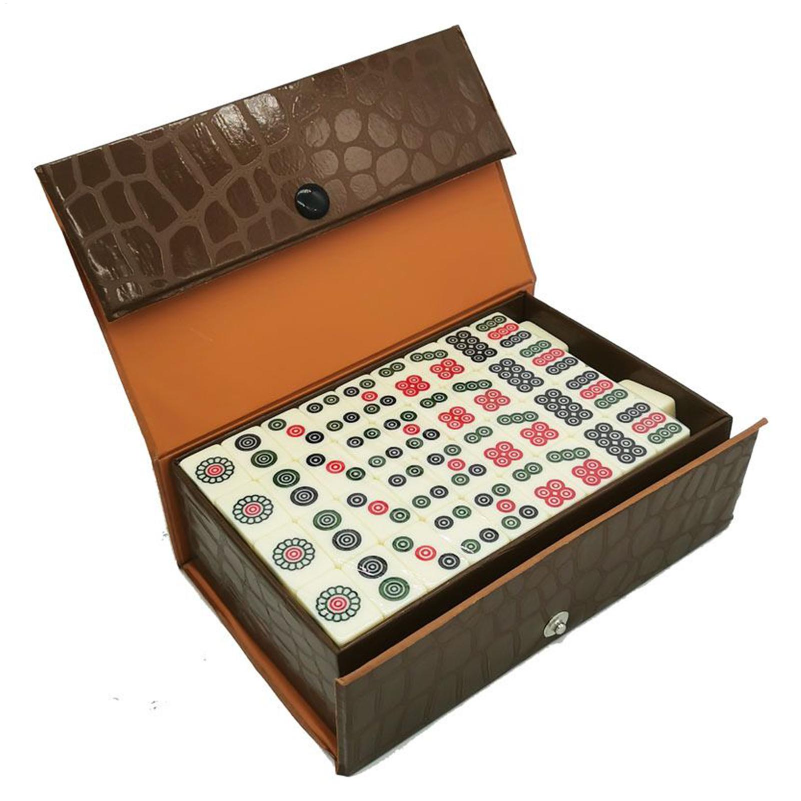 중국 마작 게임 세트 144개의 흰색 새겨진 미니 타일 - Board Game Mahjong 리뷰 및 가격