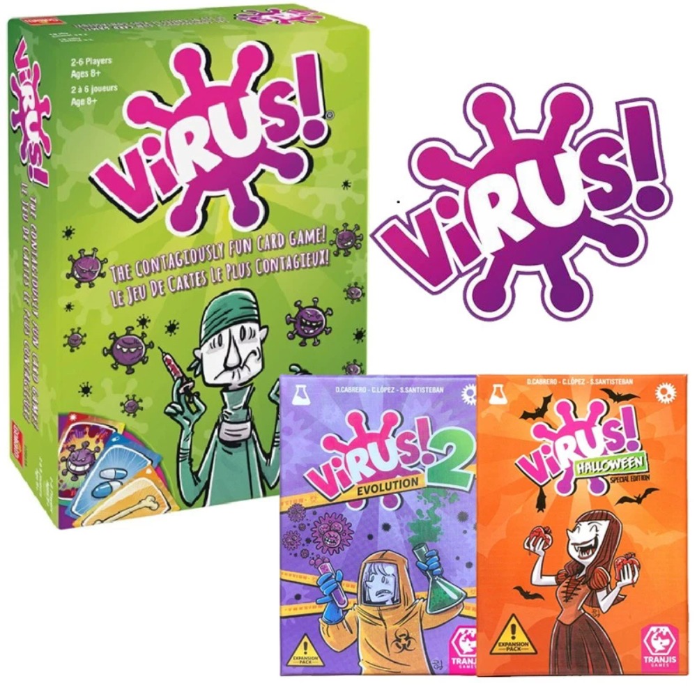 흥미로운 바이러스 카드 게임 & 바이러스 에볼루션 2  - Board Game Viral 리뷰 및 가격