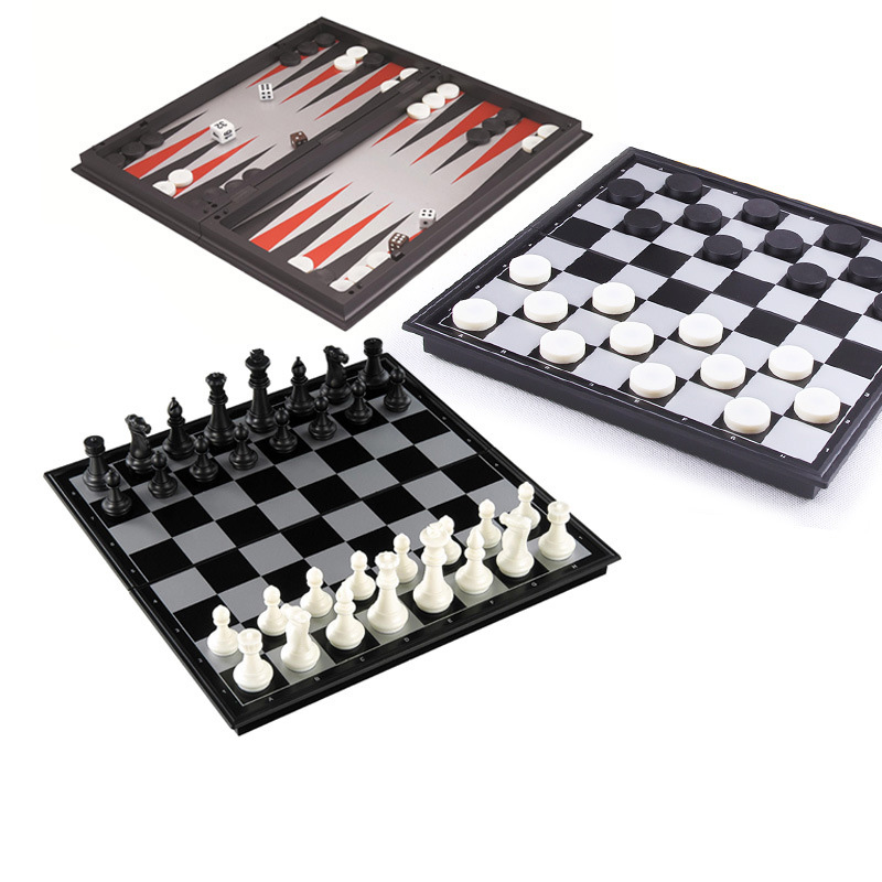 접이식 자석 체스 25CM 체커 백개먼 게임 보드 3- - Board Game Live 리뷰 및 가격