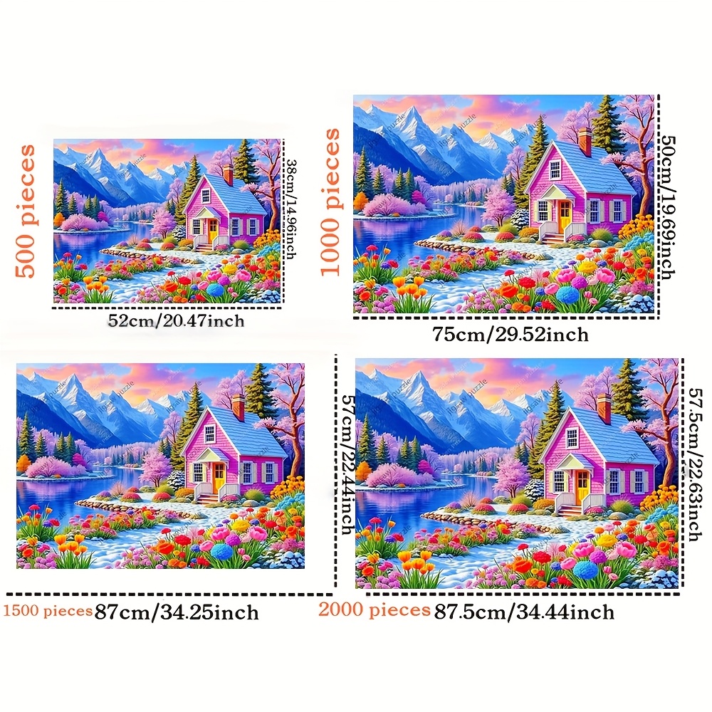 2000/1500/1000/500조각 성인용 나무 직소 - Jigsaw Puzzle Adult 리뷰 및 가격