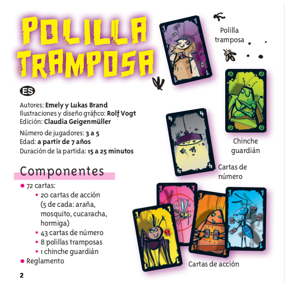 Polilla Tramposa Español 카드 게임 - Board Game Viral 리뷰 및 가격