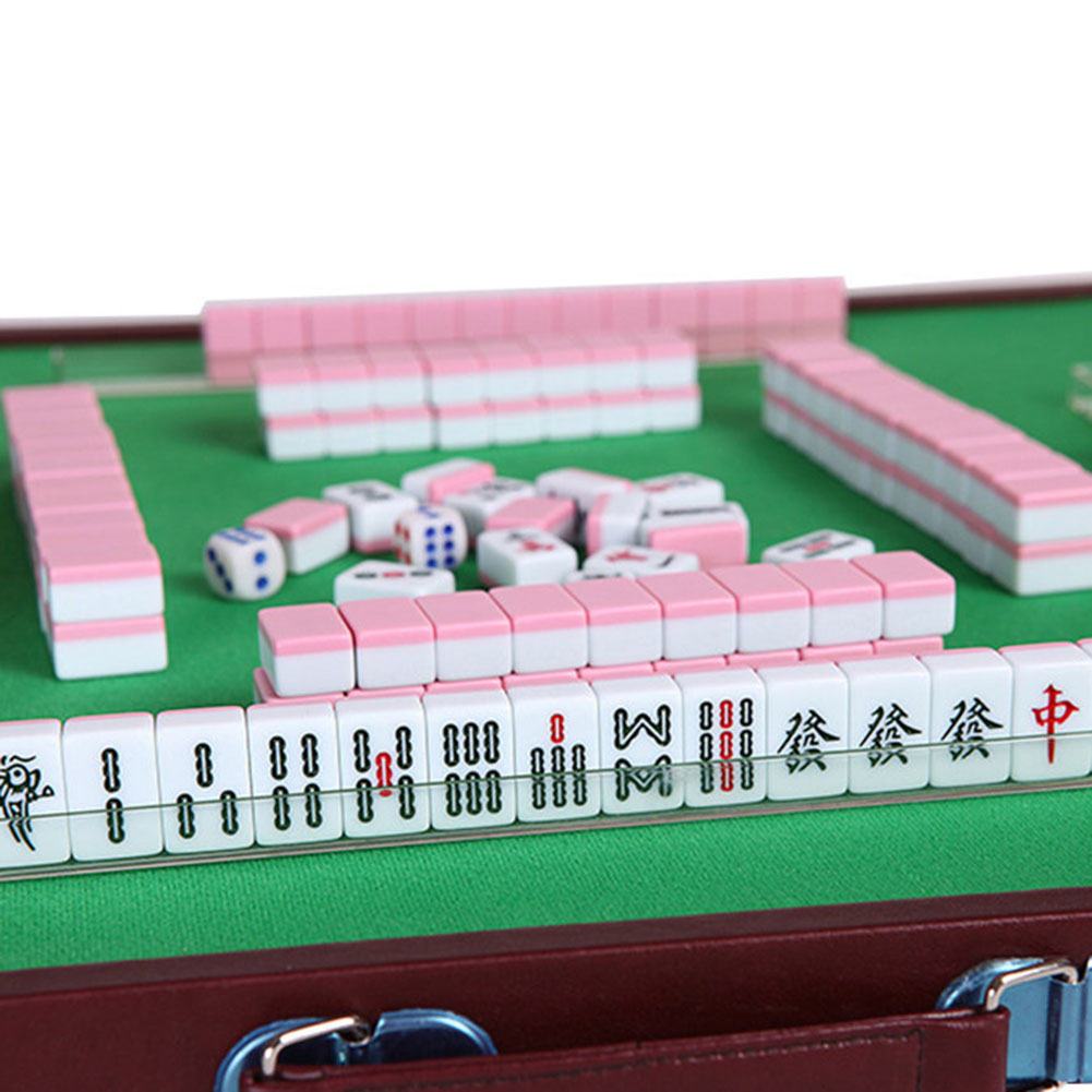 휴대용 여행 미니 마작 세트 여행용 마작 세트 보관 상 - Board Game Mahjong 리뷰 및 가격