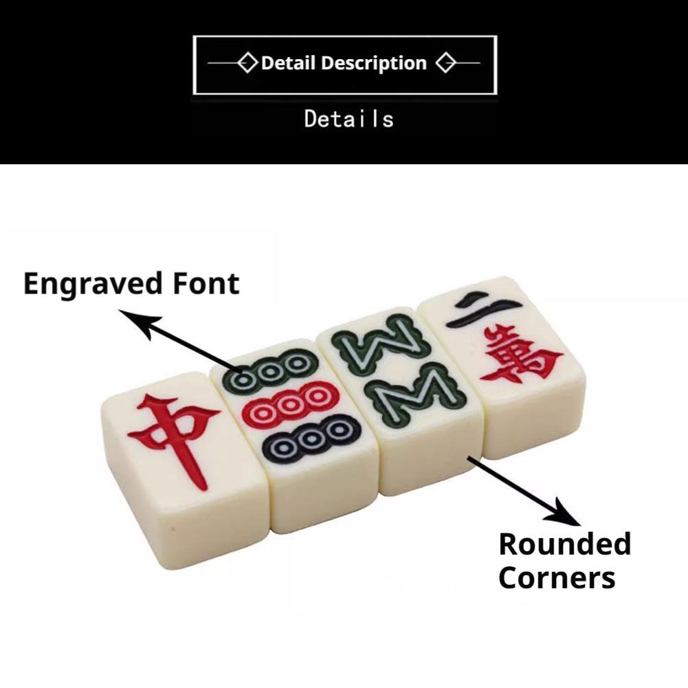 미니 마작 타일 중국 마작 20MM 가정용 손으로 문지 - Board Game Mahjong 리뷰 및 가격