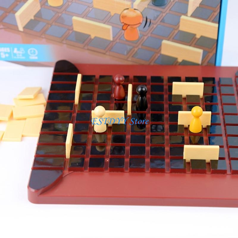 G6DE 어린이용 우드 보드 게임 3세 이상, 폰 4개 - Board Game Path 리뷰 및 가격