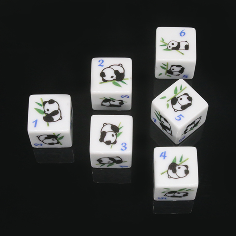 팬더 인쇄 6면 게임 주사위 16mm 오지 보드 게임/ - Board Game Print 리뷰 및 가격