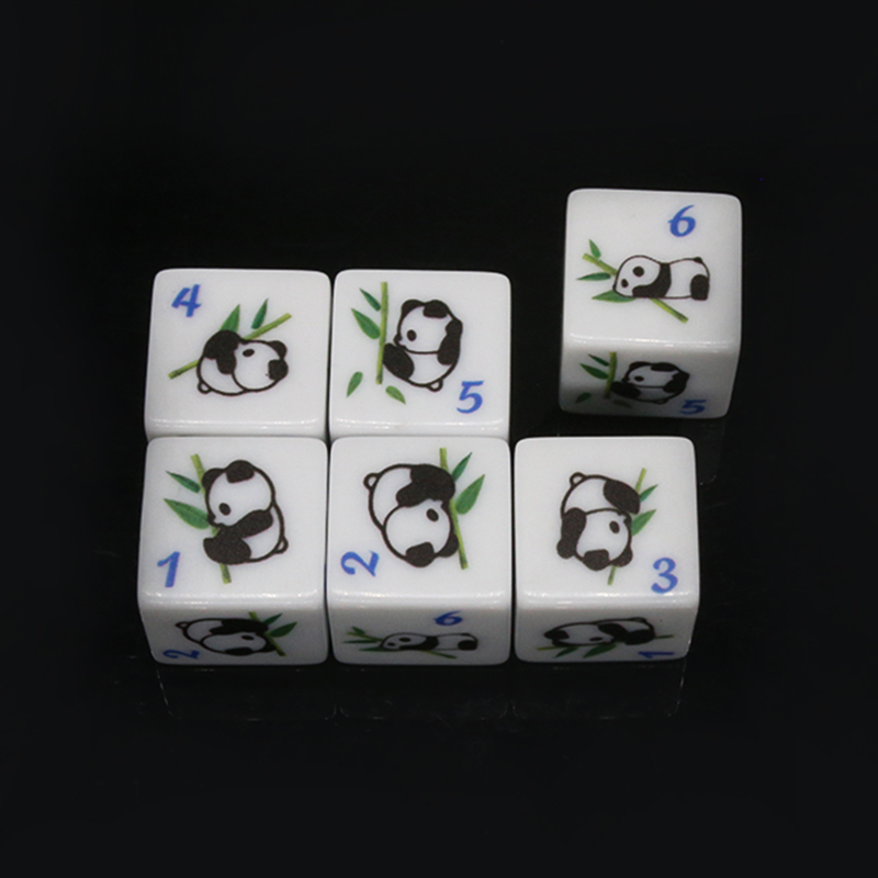 팬더 인쇄 6면 게임 주사위 16mm 오지 보드 게임/ - Board Game Print 리뷰 및 가격