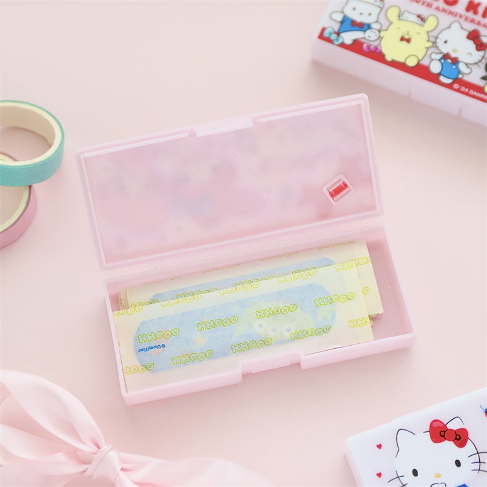 정품 산리오 미니 수납함 헬로키티 멜로디 휴대용 머리핀 - Game Storage Box 리뷰 및 가격