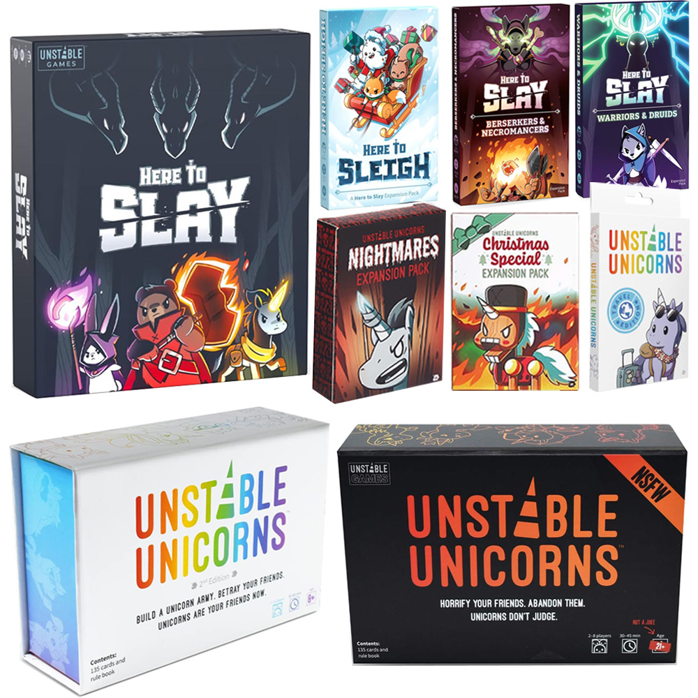 유니콘 썰매 휴일 확장 팩, 어린이 청소년, 성인용,  - Board Game Here To Slay 리뷰 및 가격